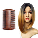 1pcs Smart-Double Sided Fine Teeth Beard Moustache Handmade Wooden Comb New