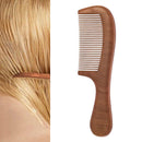 Peach Wood Comb Wooden Wide Tooth No-static Massage Hair Health Pocket Comb New