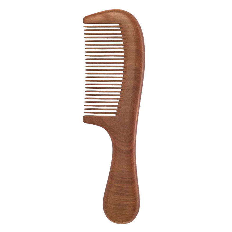 Peach Wood Comb Wooden Wide Tooth No-static Massage Hair Health Pocket Comb New