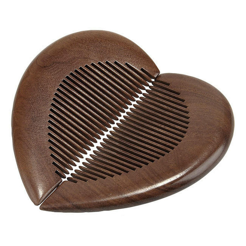 100% Natural Sandalwood Wooden Comb Massage Handmade Hair Comb No Static