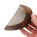 1 Pair Sandalwood Comb Practical Durable Massage Comb Hairdressing Tool