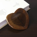 1 Pair Sandalwood Comb Practical Durable Massage Comb Hairdressing Tool