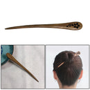 Traditional Carved Natural Wooden Hair Pin Stick Retro Lady Women Hairwear New
