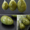 3pcs Set Drilled Helu Jade Yoni eggs 50x31mm,40x28mm,30x22mm for kegel exercise