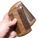 1 Pcs Sandalwood Pocket Beard Hair Care Combs 2 Size Handmade Natural Wood Comb