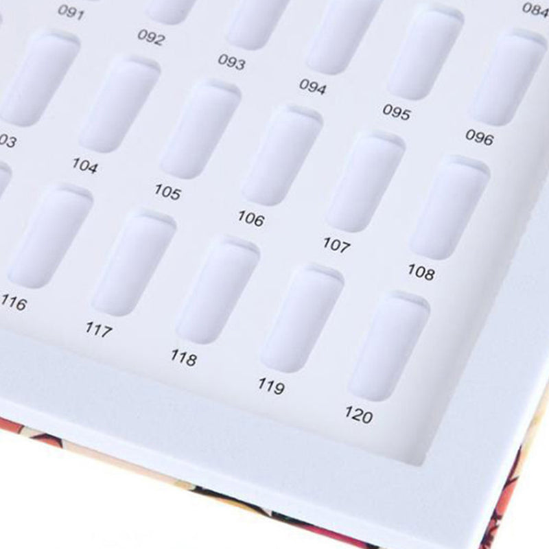 Nails Gel Polish Display Design Chart Card for Nail Art Salon 120 Color New Hot