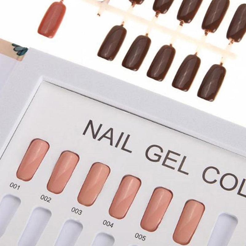 Nails Gel Polish Display Design Chart Card for Nail Art Salon 120 Color New Hot