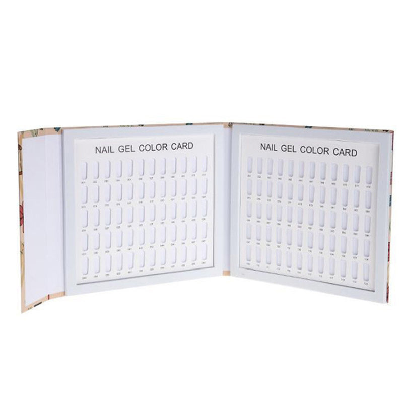Professional Fashion Beauty Chart Gel Polish Box Display Book Nail Color Card