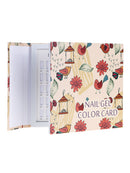 Professional Fashion Beauty Chart Gel Polish Box Display Book Nail Color Card