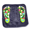 1*Reflexology Walk Stone Foot Acupressure Massager Mat Relief Pad Cushion New