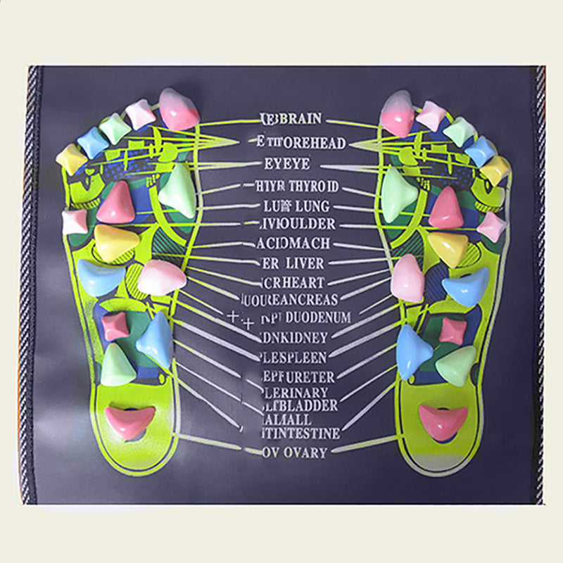 1 Pcs Health Care Reflexology Walk Stone Foot Massager Leg Acupressure Relief