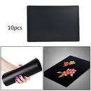 10*Manicure Painting Practice Board Nail Art  Palette Reusable Washable New Hot