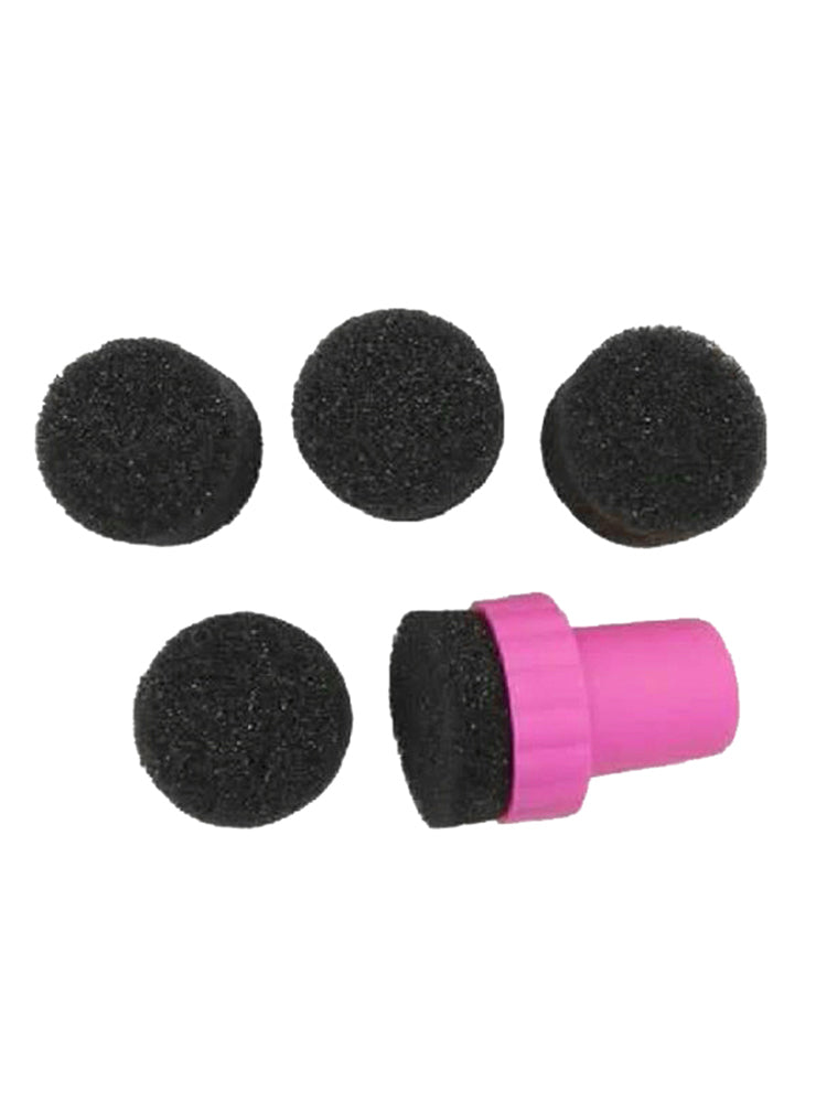 8 Set DIY Nail Art Sponge Stamp Stamping Polish Template Transfer Manicure Tool