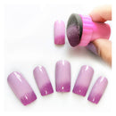 8Sets Gradient Nail Art Sponge Stamp Stamping Polish Template Transfer DIY Tool