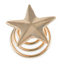 10x Women Star Shaped Swirl Spiral Hair Clip Barrettes Hair Jewelry New Hot