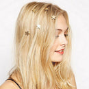 10x Women Star Shaped Swirl Spiral Hair Clip Barrettes Hair Jewelry New Hot