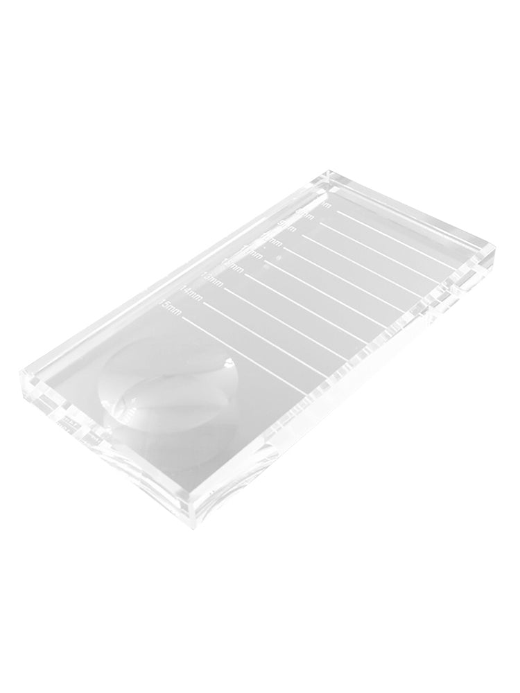 Glue Pallet Lash Holder Pad For Individual Eyelash Extensions Tool Glass Clear