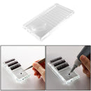 Eyelash Extension Crystal Glass Eyelashes Glue Pallet Adhesives Tray Holder