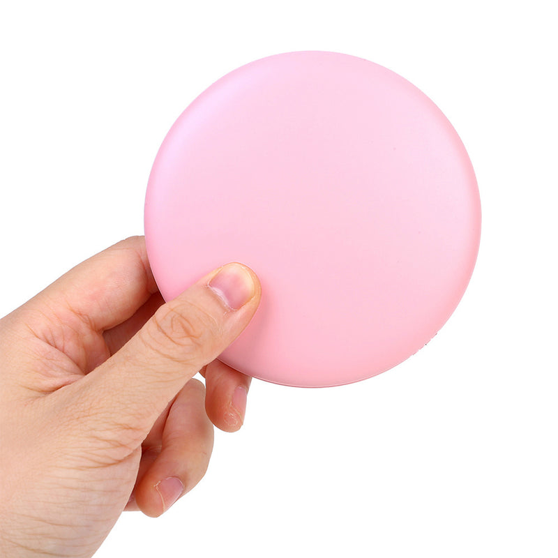Portable LED Makeup Mini Lighted Makeup Hand Small Round Pocket travel Mirror
