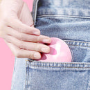 1 Pcs Portable LED Makeup Lighted Makeup Hand Small Round Pocket travel Mirror