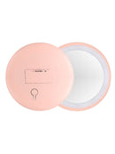 1pcs Cosmetic Mini Portable Pocket LED Makeup Mirror with Light Battery Powered
