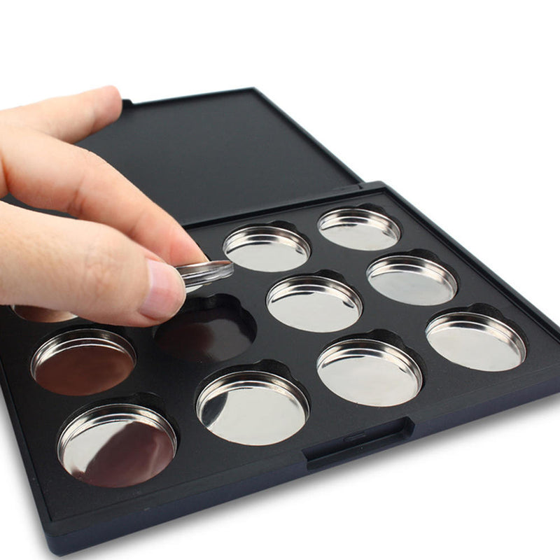 Eye Shadow Pressed Powder Empty Magnetic Palette Box Makeup Case Pans Holder