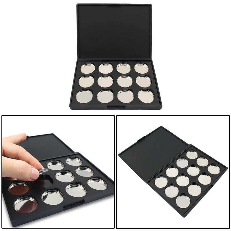 Eye Shadow Pressed Powder Empty Magnetic Palette Box Makeup Case Pans Holder