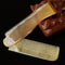 Yak Horn Comb Foldable Pocket Clip Moustache Beard Styling Hairdressing Tools LY