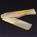 Yak Horn Comb Foldable Pocket Clip Moustache Beard Styling Hairdressing Tools LY