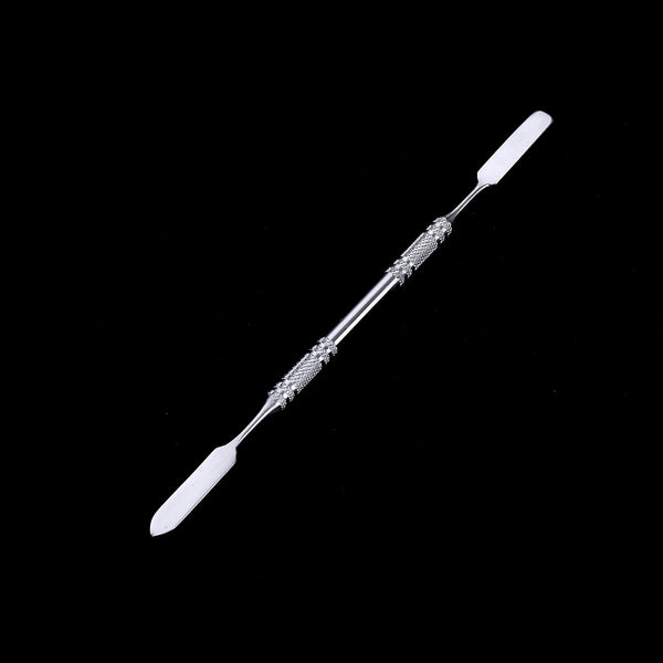 Stainless Steel Cosmetic Makeup Color Mixing Palette Spatula Nail Art Tool Set