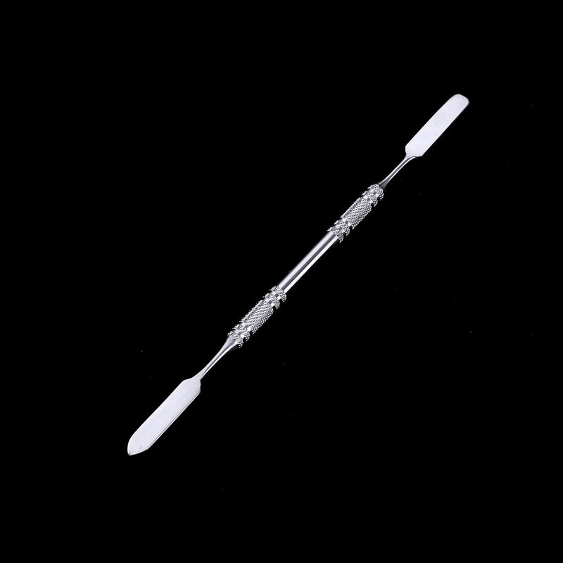 Stainless Steel Cosmetic Makeup Color Mixing Palette Spatula Nail Art Tool Set