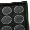 25 Grids Nail Art Empty Glitter Powder Beads Display Box Cases Container New