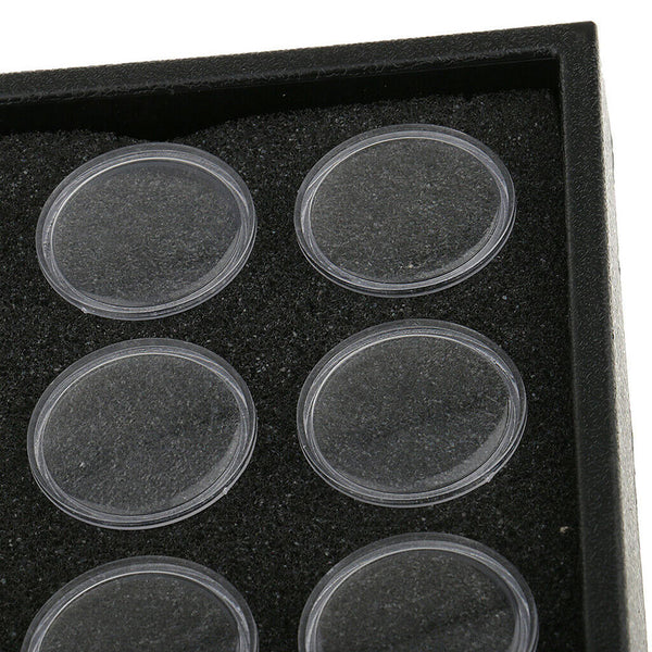 25 Grids Nail Art Empty Glitter Powder Beads Display Box Cases Container New