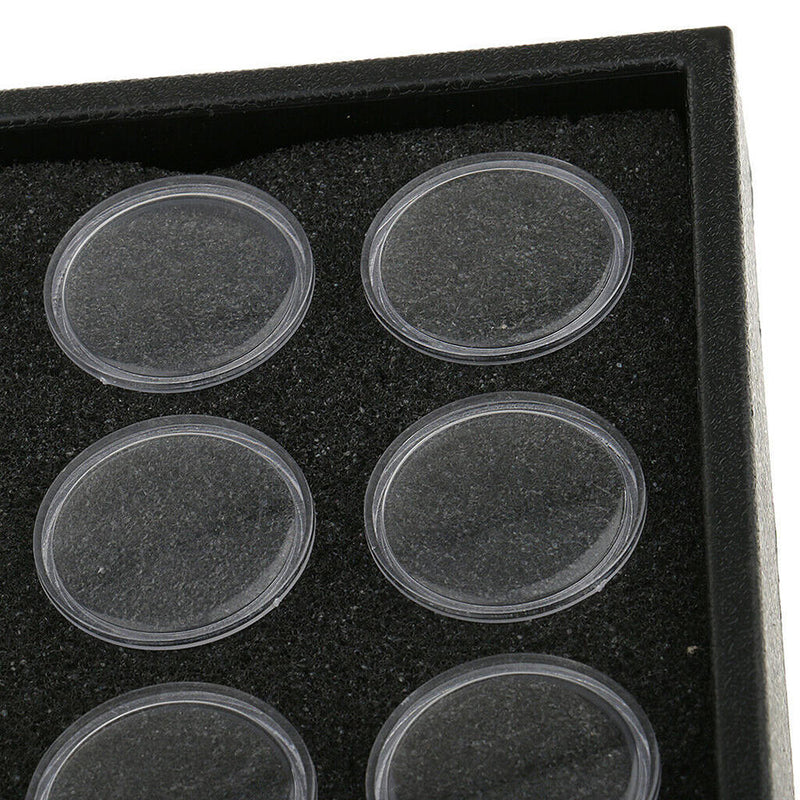 25 Grids Nail Art Empty Glitter Powder Beads Display Box Cases Container New