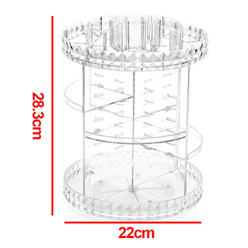 1 pc  Cosmetic Rack Holder 360 Degree Rotating Skin Care Organizer Storage Hot