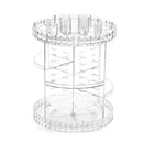 Acrylic Cosmetic Makeup Organizer Storage Box Shelf 360 Degrees Rotating Display