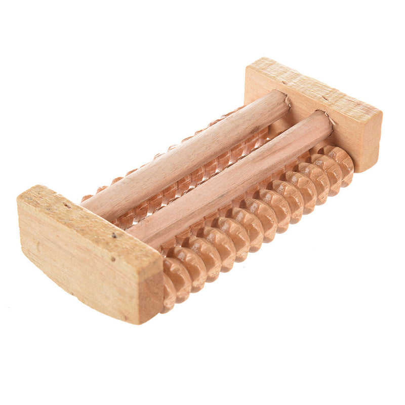 3pcs Wooden Wood Roller Foot Massager Stress Relief HealthTherapy Relax Massage