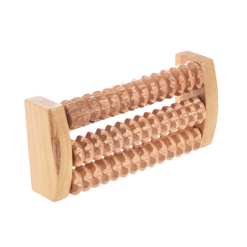 3pcs Wooden Wood Roller Foot Massager Stress Relief HealthTherapy Relax Massage