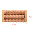 3pcs Wooden Wood Roller Foot Massager Stress Relief HealthTherapy Relax Massage