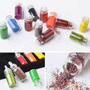 48pcs/set Nail Art Pigment Glitter Powder Set 48 Colors DIY Manicure Decoration