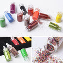 1 set Nail Glitter Powder Mirror Chameleon Nail Art Chrome Pigment Manicure Hot