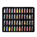 Lots 48 Bottles Stylish Nail Art Glitter Powder Set Phone Cards Craft Decors New