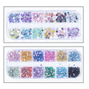 8pcs Acrylic Nail Kit Powder Glitter Nail Art Manicure Rhinestone Tool Tips Set