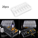 20Pcs/Box Plastic Tattooed Disposable Color Holder Nice Fashion