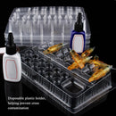 20Pcs/Box Plastic Tattooed Disposable Color Holder Nice Fashion