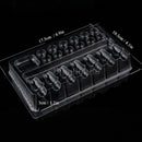 20Pcs/Box Plastic Tattooed Disposable Color Holder Nice Fashion