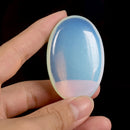 1pc Natural Quartz Crystal Palm Tumbled Stone Healing Specimen Massage New