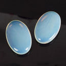 Palm Tumbled Stones Opal Quartz Crystal Healing Smooth Soap Shape Massage Gems