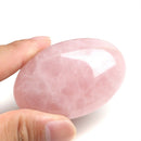 80g Natural pink rose Quartz Crystal stone Specimen mineral Healing FCA739