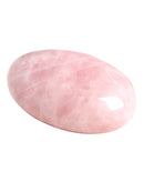 Natural Rose Quartz Crystal Healing Massage Wands Stone Massage Reiki Stick